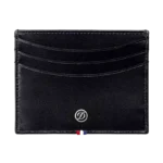 porta carte in pelle liscia