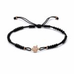 Bracciale Crivelli Quadrifoglio in oro rosa e diamanti